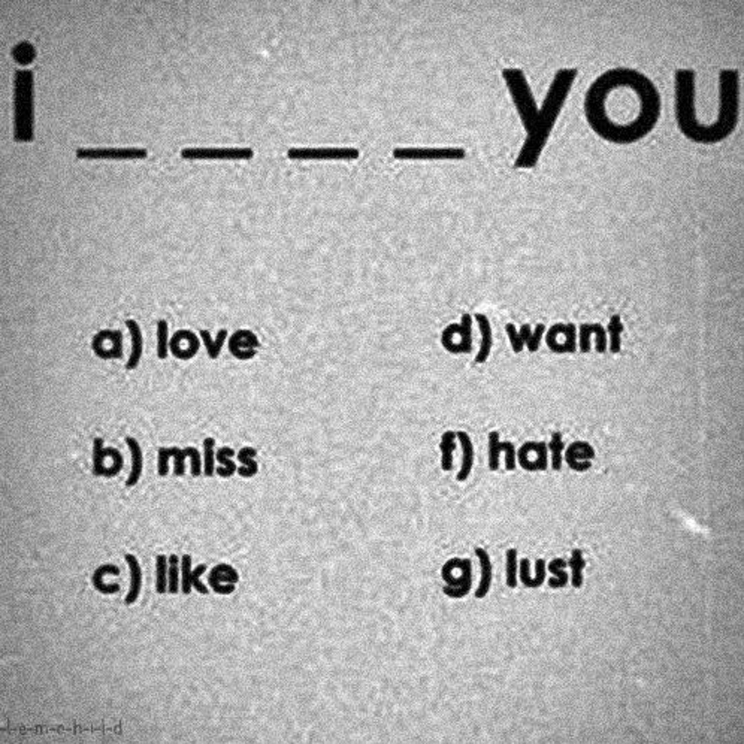 Hate You, Miss You